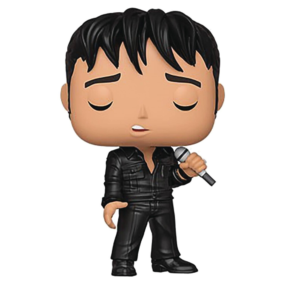 Photos - Action Figures / Transformers Funko Pop! Rocks: Elvis - '68 Comeback Special Multicolour 