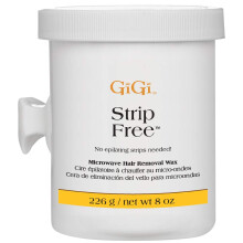 GiGi Strip Free Microwave Formula Hair Removal Wax, 8 oz