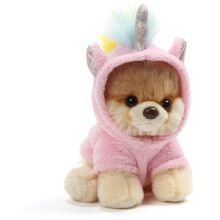 GUND Worlds Cutest Dog Boo Itty Bitty Boo Unicorn Gosedjursplysch 5""""