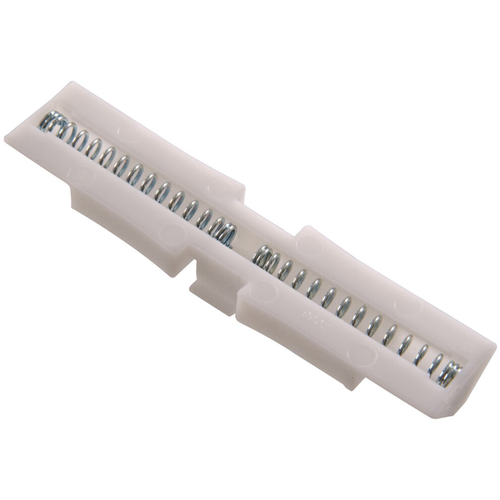 Hardware Essentials 851651 Bi-Fold Sliding Door Guide White