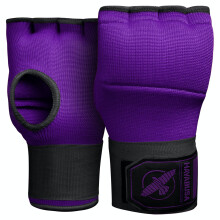 Hayabusa Quick Gel Boxhandschuhe - Lila/Schwarz, Mittel - Ideal für Boxtraining und Wettkämpfe, Hoher Schutz und Komfort