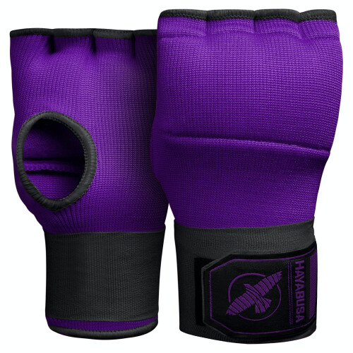 Hayabusa Quick Gel Boxhandschuh  Lila/Schwarz Medium