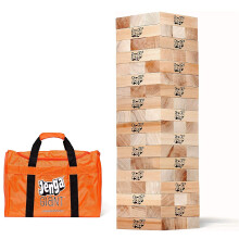 Jenga Gigante - Se apila hasta m?s de 1,5 metros - Con licencia oficial - JS7