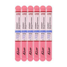 Kiss Feile Allzweck & Smoother 180 Medium / 600 Extra Fein F100N - 6er Pack