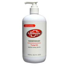Lifebuoy Total 10 Detergente per le mani, 16,9 FL OZ (500 ml)