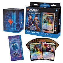 Magic The Gathering Doctor Who Commander Deck - Timey-Wimey (Deck da 100 carte + Accessori)