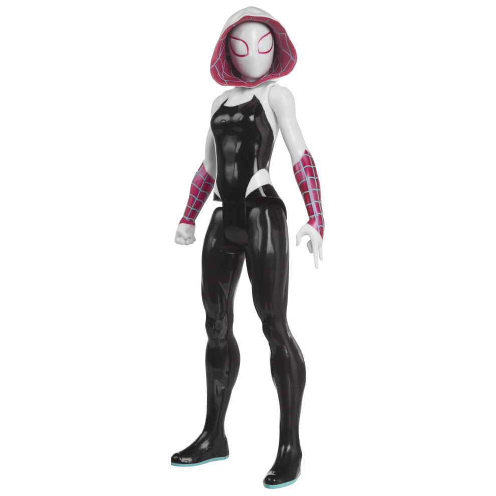 Hasbro Marvel Spider-Man Spider-Gwen Toy, 12-Inch-Scale Spider-Man: Across Th