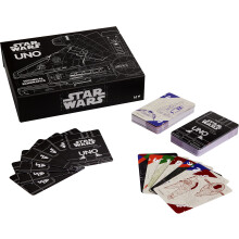 UNO Star Wars Esquemas técnicos juego de cartas para 2 a 10 jugadores regalo para noches de juego