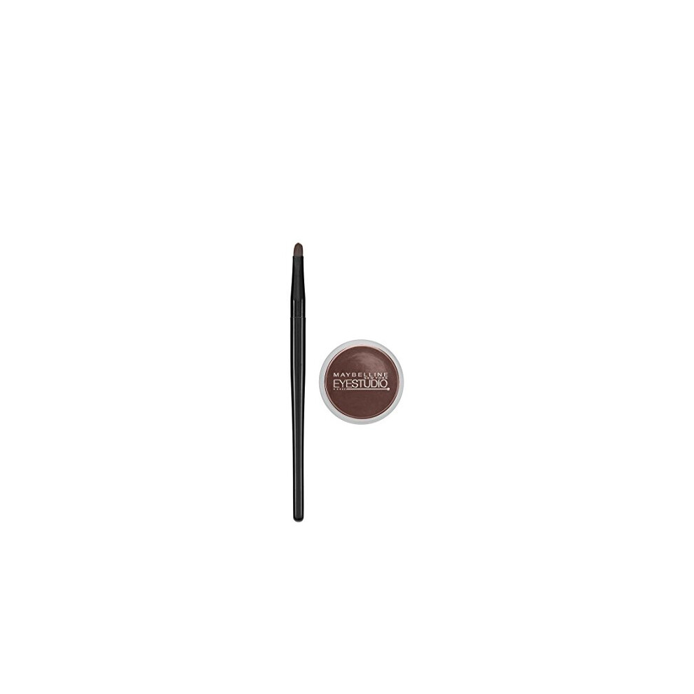 MAYBELLINE New York Eye Studio Lasting Drama Gel Eyeliner, Waterproof, Brown 952, 0.106 oz - packaging may vary