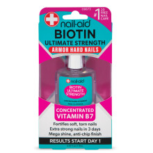 Nail-Aid Biotin Ultimate Strength - Nail Treatment & Strengthener - Cl