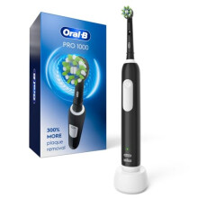 Oral-B Pro 1000 elektrische tandenborstel zwart