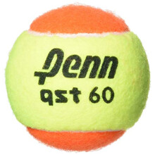Penn QST 60 Tennis Balls - Youth Felt Orange Tennis Balls for Beginner