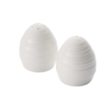 Portmeirion Sophie Conran White Salt and Pepper Set | Salt and Pepper