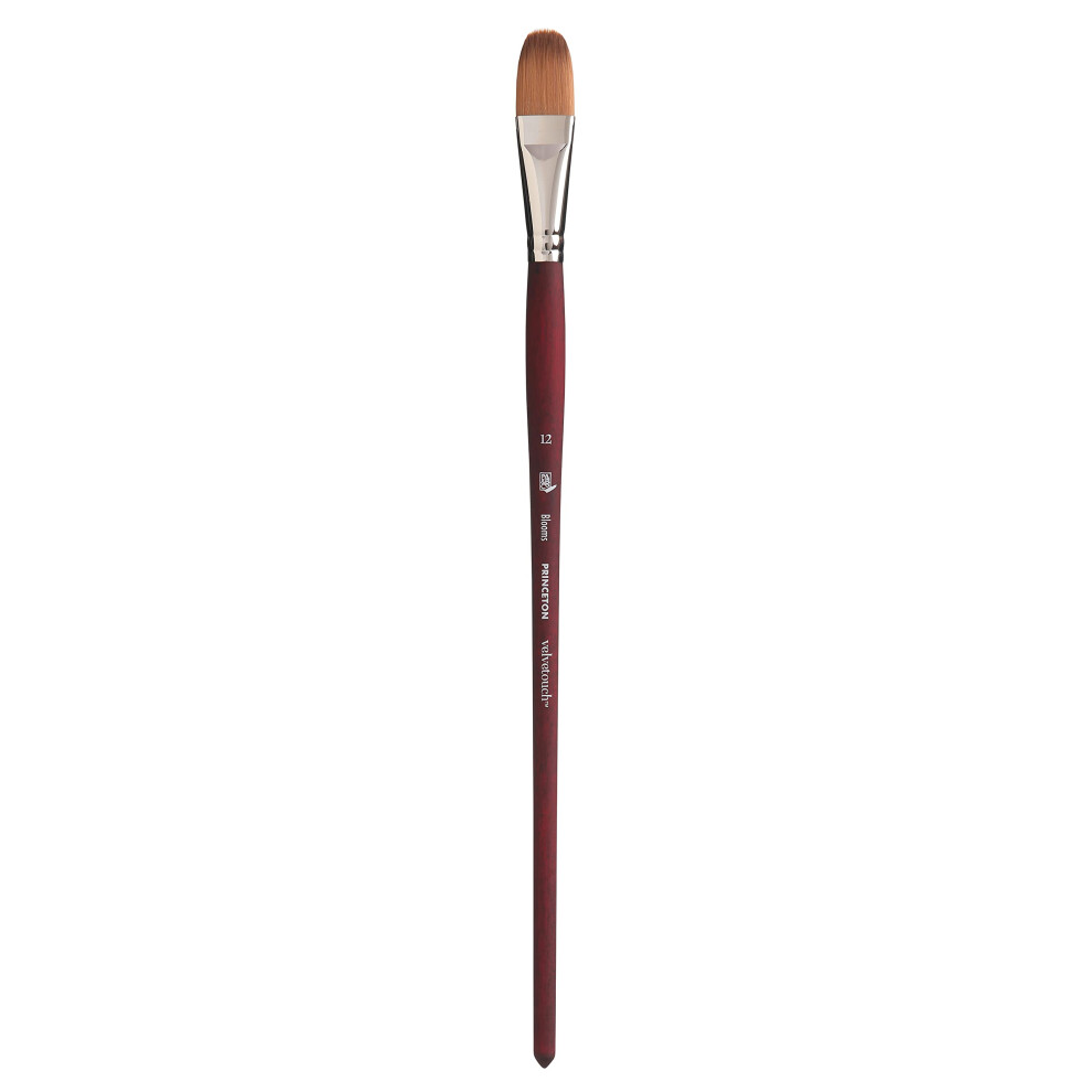 Princeton Artist Bru Princeton Velvetouch Jenna Rainey Blooms Brush - Long Handle, Size 12 (P3900bm12)