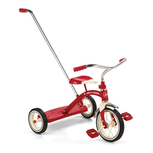 Radio flyer classic red dual deck tricycle best sale