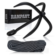 Gancho de Grappling Rampant SPGHOOK con Cuerda