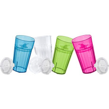 Reflo Smart Cup (4 barvy) Otevřený tréninkový hrníček, dětský hrníček, bez sání 6oz, 360 Control-Flow