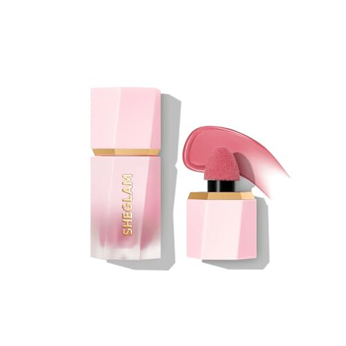 SHEGLAM Color Bloom Liquid Blush Makeup for Cheeks Matte Finish - Love