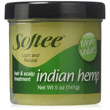 Softee Haar- en hoofdhuidbehandeling Indiase hennep 5 ounce