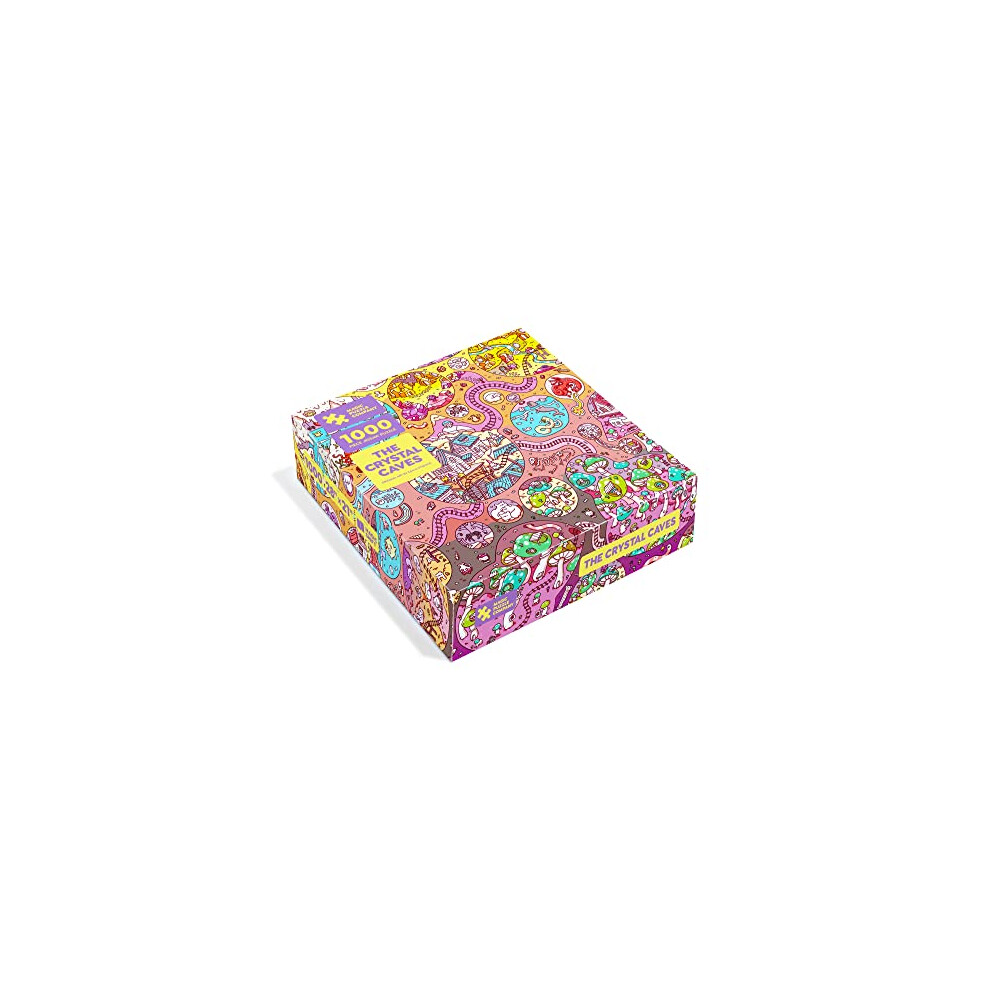 Photos - Jigsaw Puzzle / Mosaic The Crystal Caves 1000 Piece Jigsaw Puzzle from The Magic Puzzle Com BGZ115816