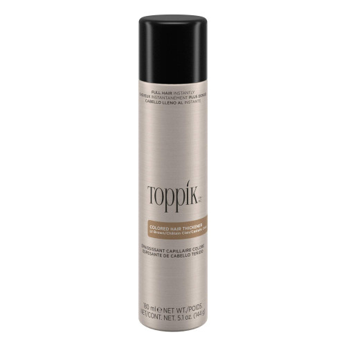 TOPPIK Toppik Colored Hair Thickener, Light Brown, Volumizing Root Touch Up C