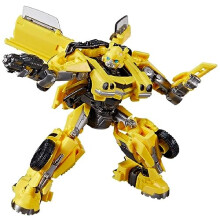 Transformers Studio Series Deluxe Class 100 Bumblebee Toy, Rise of The Beasts, 4.5-inch Figure
