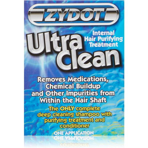 Zydot Ultra Clean Hair Detox Shampoo & Conditioner Kit Removes Medications Chemical Buildup & Impurities Deep Cleansing Shampoo with Purifier & Co
