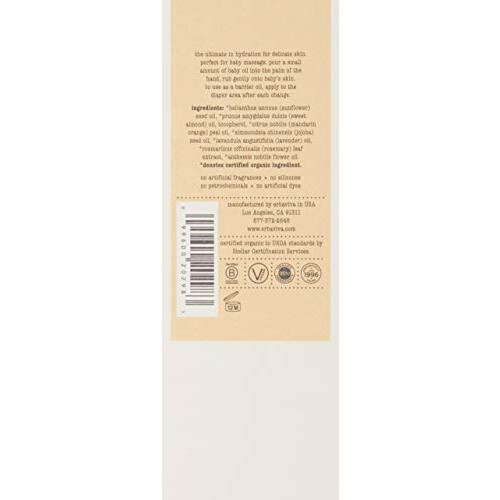 erbaviva Olio per bambini 4 Fl Oz 2