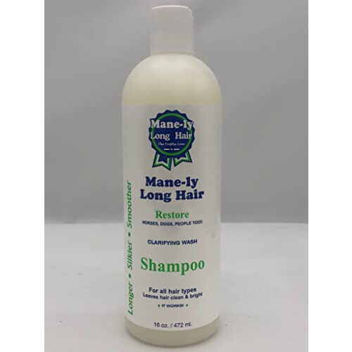 Manely Long Hair Shampoo 16oz. 1