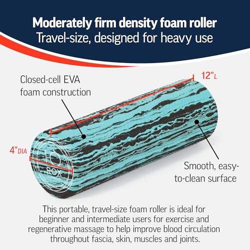 LO ROX Aligned Foam Roller in Reisformaat van Lauren Roxburgh 2