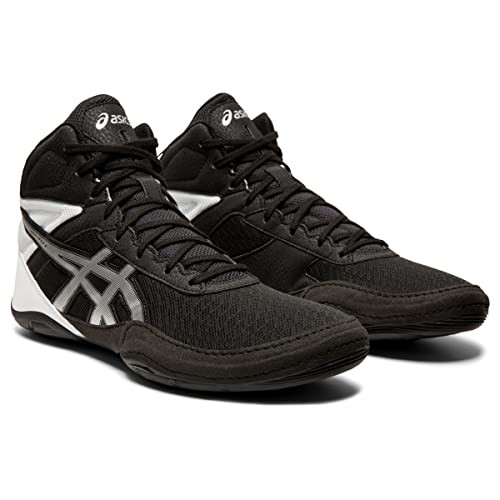 Asics ASICS Ανδρικά Παπούτσια Πάλης Matflex 6, 10M, Μαύρο/Ασημί 2