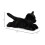 Aurora World Aurora Αγαπημένο Mini Flopsie Γατάκι Twilight - Μαύρο 8 Ίντσες 5