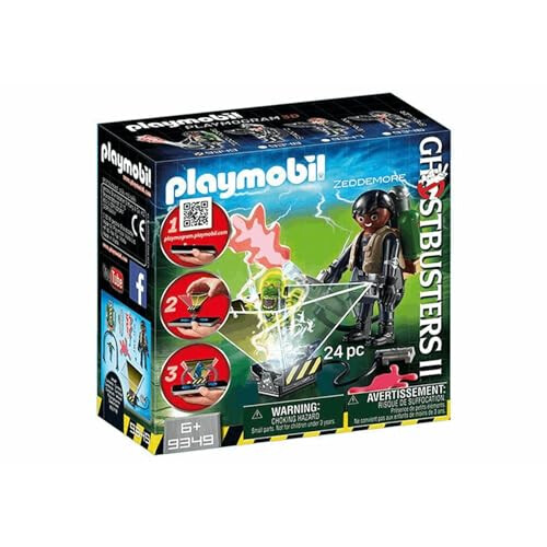 PLAYMOBIL PLAYMOBIL 9349 Ghostbusters II Winston Zeddemore Playmogram 3D Figure 2
