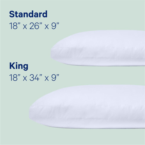 Casper Sleep Original Pillow for Sleeping, Standard, White 2