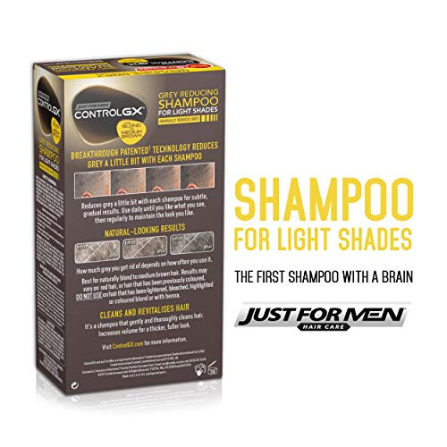 Just For Men Just for Men Control GX Grey Reducing Shampoo For Lighter Shades 1