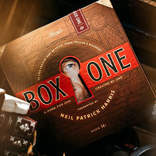 theory11 Box ONE Board Game Presented by Neil Patrick Harris 1 player 1