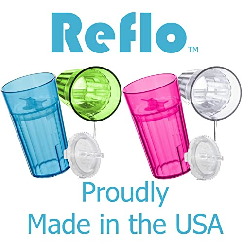 Reflo Smart Cup (4 χρώματα) Ανοιχτός Εκπαιδευτικός Ποτήρι, 6oz, 360 Έλεγχος-Ροής, Premium Υλικό 2