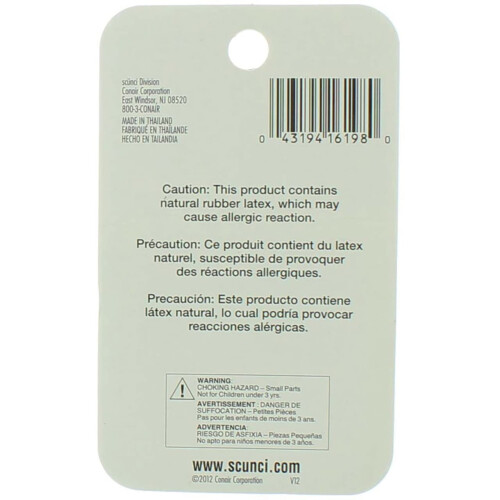 Scunci Sm? Sorte Gummib?nd 250 pk 1