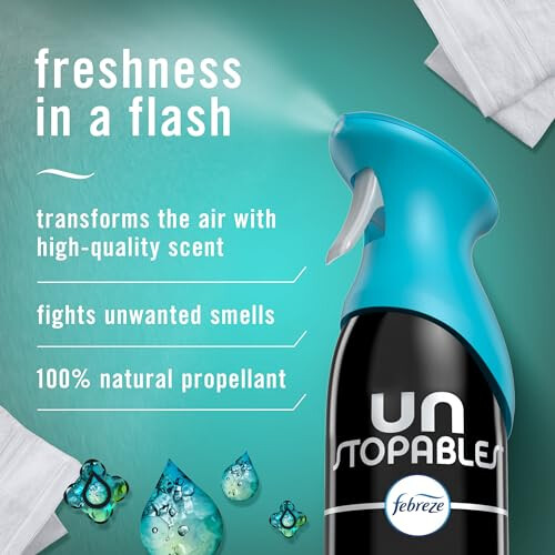Febreze Febreze Air Mist Σπρέι Αρωματισμού, Αντίκτυπος σε Οσμές για Σπίτι, Μπάνιο & Κουζίνα 1