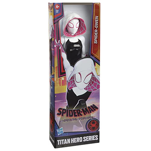 Hasbro Marvel Spider-Man Spider-Gwen Toy, Homem-Aranha em escala de 12 polegadas: em todo o TH 2