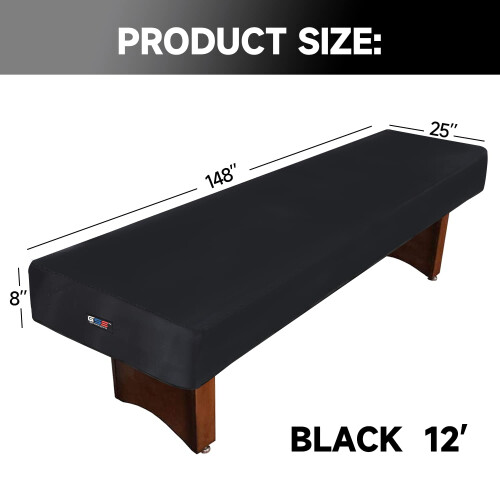 Funda de polipiel resistente gSE 12 para mesa de tejo (negro) 1