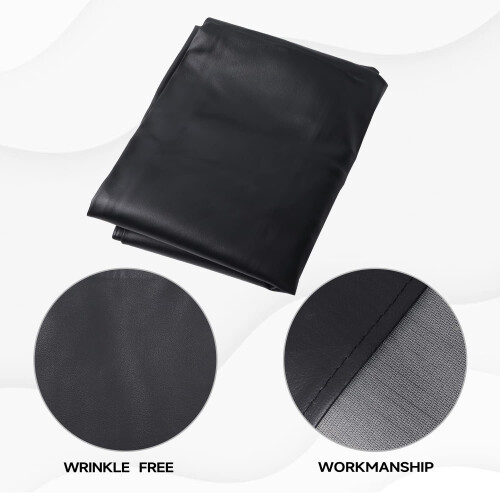 Funda de polipiel resistente gSE 12 para mesa de tejo (negro) 2