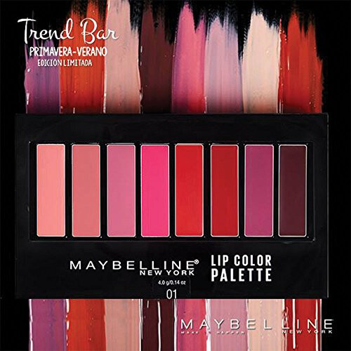 Maybelline Paleta Χρωμάτων Χειλιών Maybelline Lip Studio, 0.14 oz. 1