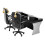 Ultimate Black Commentator Table Playset for Wrestling Action Figures 3