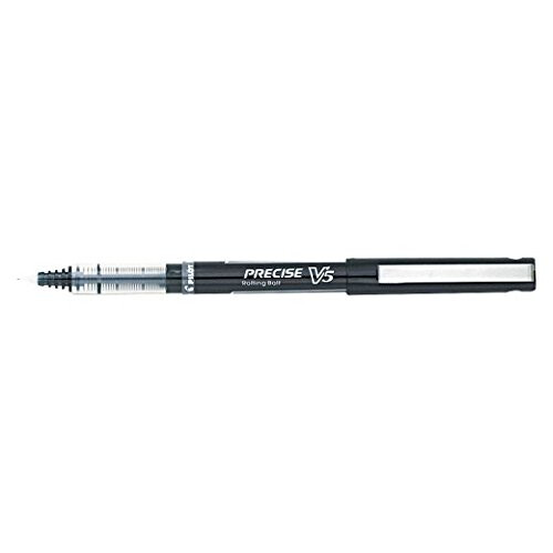 Pilot Pilot, Precise V5, Στυλό Υγρού Μελανιού, Extra Fine Point 0.5 mm, Μαύρο, Πακέτο 4 2