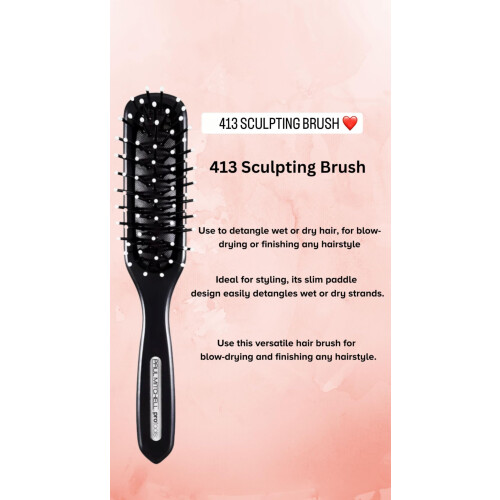 Paul Mitchell Paul Mitchell Pro Tools 413 Χτένα Σχεδίασης, Κλασική Χτένα Μαλλιών για Ξεμπέρδεμα και Στυλ 2