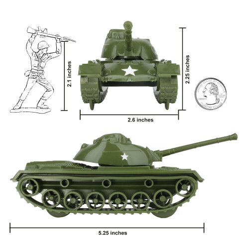 Plastic army tanks on sale