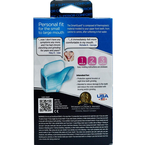 Dental Guard SMARTGUARD ELITE (2 Guards 1 Travel case) Front tooth Cus 1