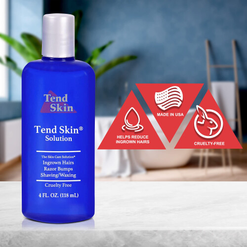 Tend Skin Γυναικείο Λάδι Μετά το Ξύρισμα/Αποτρίχωση για Εισχωρημένες Τρίχες, 4 oz, Μπλε 2