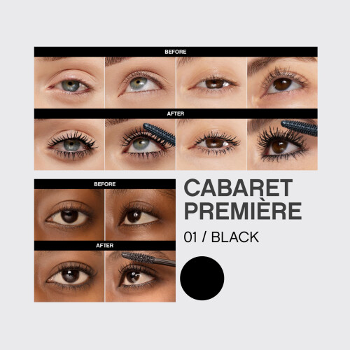Vivienne Sabó Paris - Κλασική Μάσκαρα Cabaret Premiere, Χωρίς Δοκιμές σε Ζώα, Μαύρη, DUO Pack (2 τεμάχια) 2